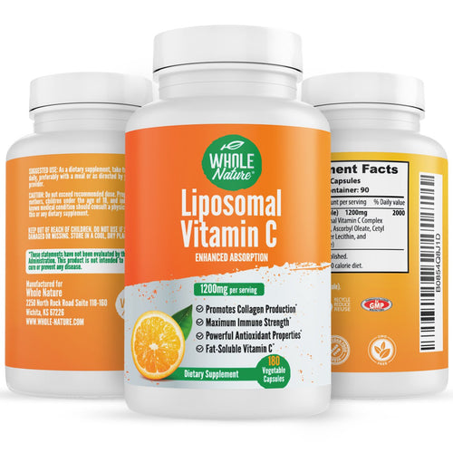 Whole Nature Liposomal Vitamin C 1200 mg