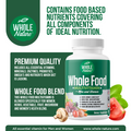 Whole Nature Whole Food Multivitamin for Men & Women-2Pack