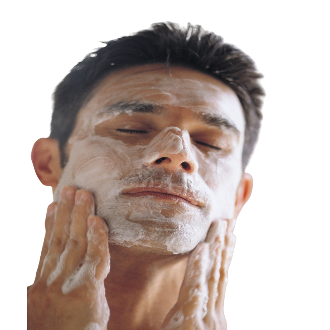 Dry Skin Relief Two-Step Facial System - Wash and Moisturizer - For MEN